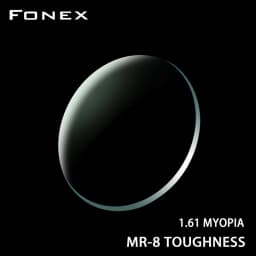 1.61 MR-8 High Quality Toughness Thinner Super-Tough Optical Lenses Customized Aspheric Lens (Suggest for Punch/Trough/Trim)