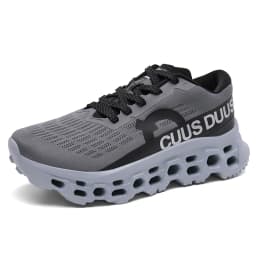 Unisex Sneakers Fashion Lace Up Outdoor Running Anti Slip Cushioning Men Training Shoes 2026 Comfort Thick Soled Sports Shoes