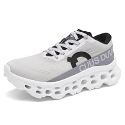 Unisex Sneakers Fashion Lace Up Outdoor Running Anti Slip Cushioning Men Training Shoes 2026 Comfort Thick Soled Sports Shoes