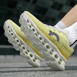 Unisex Sneakers Fashion Lace Up Outdoor Running Anti Slip Cushioning Men Training Shoes 2026 Comfort Thick Soled Sports Shoes
