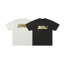 Human Made 2026SS Tiger Print Tee, Cotton Vintage Loose Slim T-Shirt for Men Women