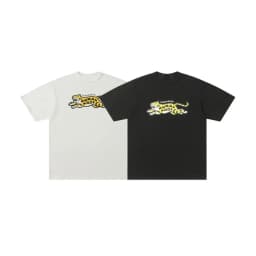 Human Made 2026SS Tiger Print Tee, Cotton Vintage Loose Slim T-Shirt for Men Women