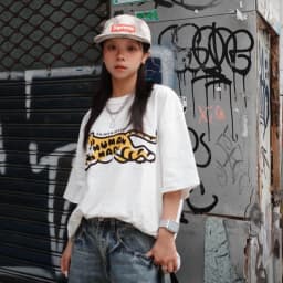Human Made 2026SS Tiger Print Tee, Cotton Vintage Loose Slim T-Shirt for Men Women