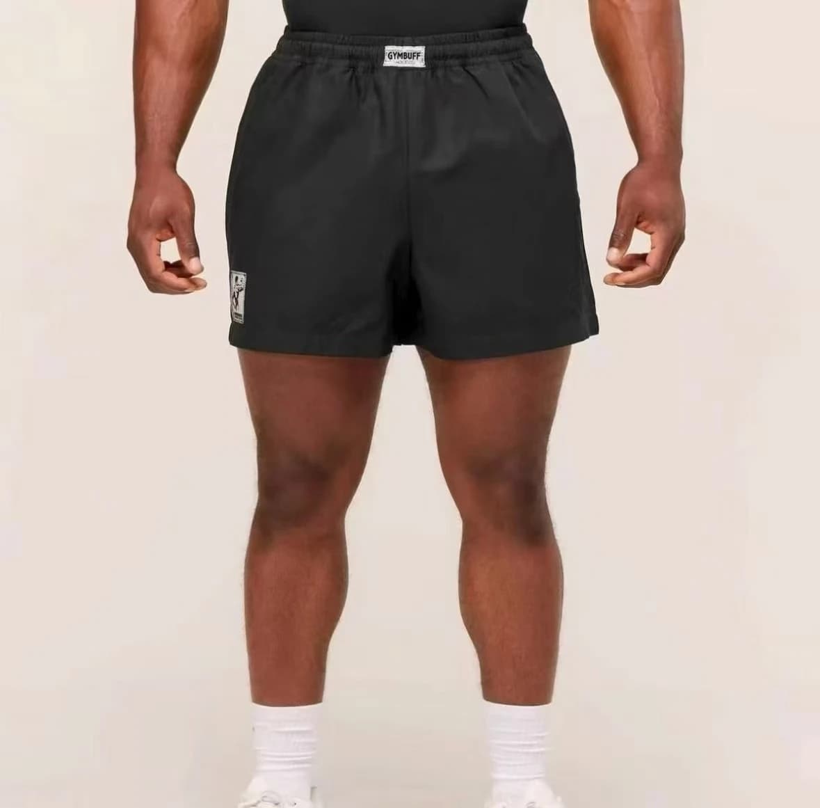2026 Summer New Arrival 100% Cotton Unisex 270g Heavyweight Woven Sports 5-Inch Shorts Gym Fitness Workout Athletic Bottoms