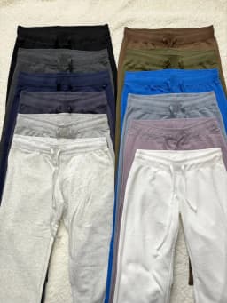 Sweet Solid Drawstring Joggers Sweatpants Women Spring Casual High Waist Wide Leg Pants Vintage Streetwear Loose Trousers