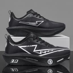 Men's Casual Sports Shoes, Soft-Soled Road Running Shoes, Lightweight, Breathable, Non-Slip, Wear-Resistant, Trendy and Versatile Daily Jogging Sneakers