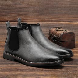 40~46 Men Chelsea Boots Brand Retro Comfortable 2024 Fashion Men Boots #KD5241