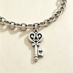 S925 sterling silver James Avery Key to My Heart Charm