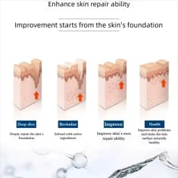 High Quality 100mg Korea Freeze-Dried Facial Skin Booster Serum Sensitive Skin Repair Hydrating Firming Skin Care