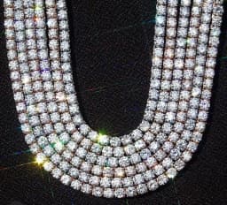 TOPGRILLZ 5MM Iced Out Bling AAA Zircon 1 Row Tennis Chain Necklace Men Hip Hop Jewelry Dropshipping