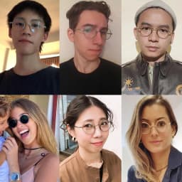 Vintage Titanium Glasses Frame Men Korean Round Optical Myopia Prescription Eyeglasses Frame Women Luxury Brand Small Eyewear