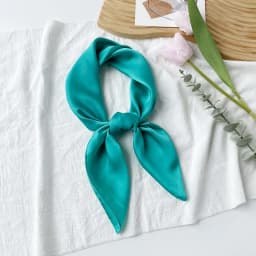 Woman Scarf Print Hijab Headscarf Bandana Handkerchief Silk Scarves Woman Square Luxury Female Shawl Head Wrap Wear