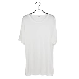 SuyaDream Mens T shirt knitted Natural Silk Solid O neck Short Sleeved Solid Tee Beige White Navy 2025 New Spring Summer Top