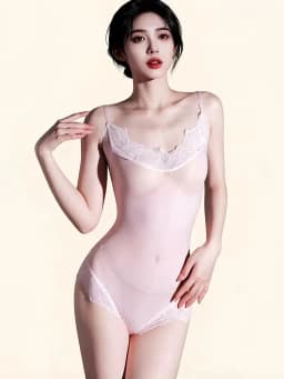 Patchwork Oil Shiny Glossy Bodysuit Tops Spaghetti Strap Lace Side Package Hip Tights Shaping Wear Woman Leotard Thin Playsuit