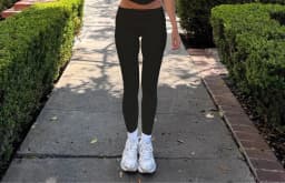 C-B V-Neck Halter Yoga Vest with Folded Waist, Nude-Feel Shorts & Leggings, Perfect for Gym Workouts, Women's Sportswear Set