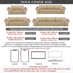 XM-Luvetoria 1pc European Jacquard Non-slip Sofa Slipcover with Skirt Relief Embossed Sofa Covers For Bedroom Office Living Room Home Decor