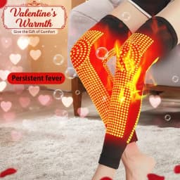 alentine's Day Gifts for Health - Mugwort Self-Heating Knee Brace, Pain Relief for Arthritis & Joint, Long Knee Support for Warm