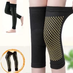 alentine's Day Gifts for Health - Mugwort Self-Heating Knee Brace, Pain Relief for Arthritis & Joint, Long Knee Support for Warm