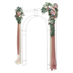 180*250cm Wedding Arch Backdrop Stand Decor Backdrop Stand Ceremony Decorative Frame Durable Balloon Flower Rack