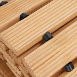 12ft Wooden Garden Pathway Roll – Outdoor Walkway Mat for Lawn Patio Backyard Roll Out Wood Stepping Stone Path