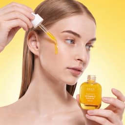 2pcs Facial Serum Skincare Set Morning Vitamin C Serum Night Retinol Serum Brightens Skin Locks In Moisture & Hydrates Anti-aging/anti-wrinkle Skincare