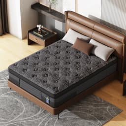 12/14inch Memory Foam Mattress Twin Full Queen King Pocket Spring Mattress Medium Firmness Suitable for Home Bedrooms and Hotels