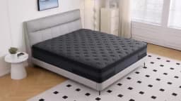12/14inch Memory Foam Mattress Twin Full Queen King Pocket Spring Mattress Medium Firmness Suitable for Home Bedrooms and Hotels