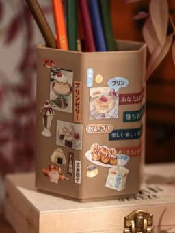 30 Sheets Vintage Style Retro Doodle Sticker Book for DIY Customization - Decorate Bottles Cars Laptops Guitars And More