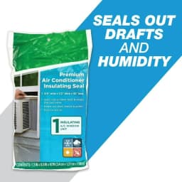 Window Air Conditioner Foam Insulating Seal, 1.38 in. x .5 in. x 42 in.