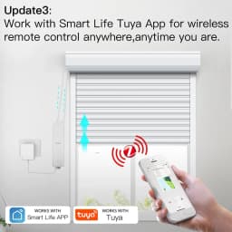 MOES ZigBee Smart DIY Motorized Roller Blinds/Shades Drive Motor Hub Tuya Smart Life APP Alexa Google Home Voice Control