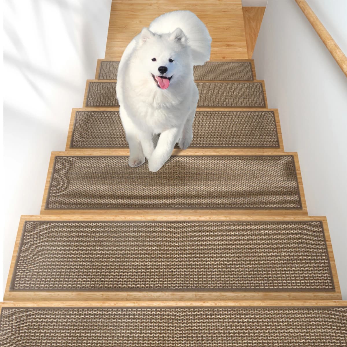 15-Piece Set Furniture Stair Mats - Home Decor Non-Slip Floor Protectors for Stairs And Furniture