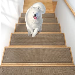 15-Piece Set Furniture Stair Mats - Home Decor Non-Slip Floor Protectors for Stairs And Furniture