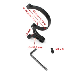 WestHunter Riflescope Switchview Throw Lever 44mm / 46mm Diameter Optical Sights Magnification Adjustment Ring