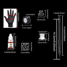 Complete 3D Body Art Tattoo Kit - Professional Hand Poke & Stick Pen Set with Ink, Needles, and DIY Guide - Perfect for Beginners to Experts