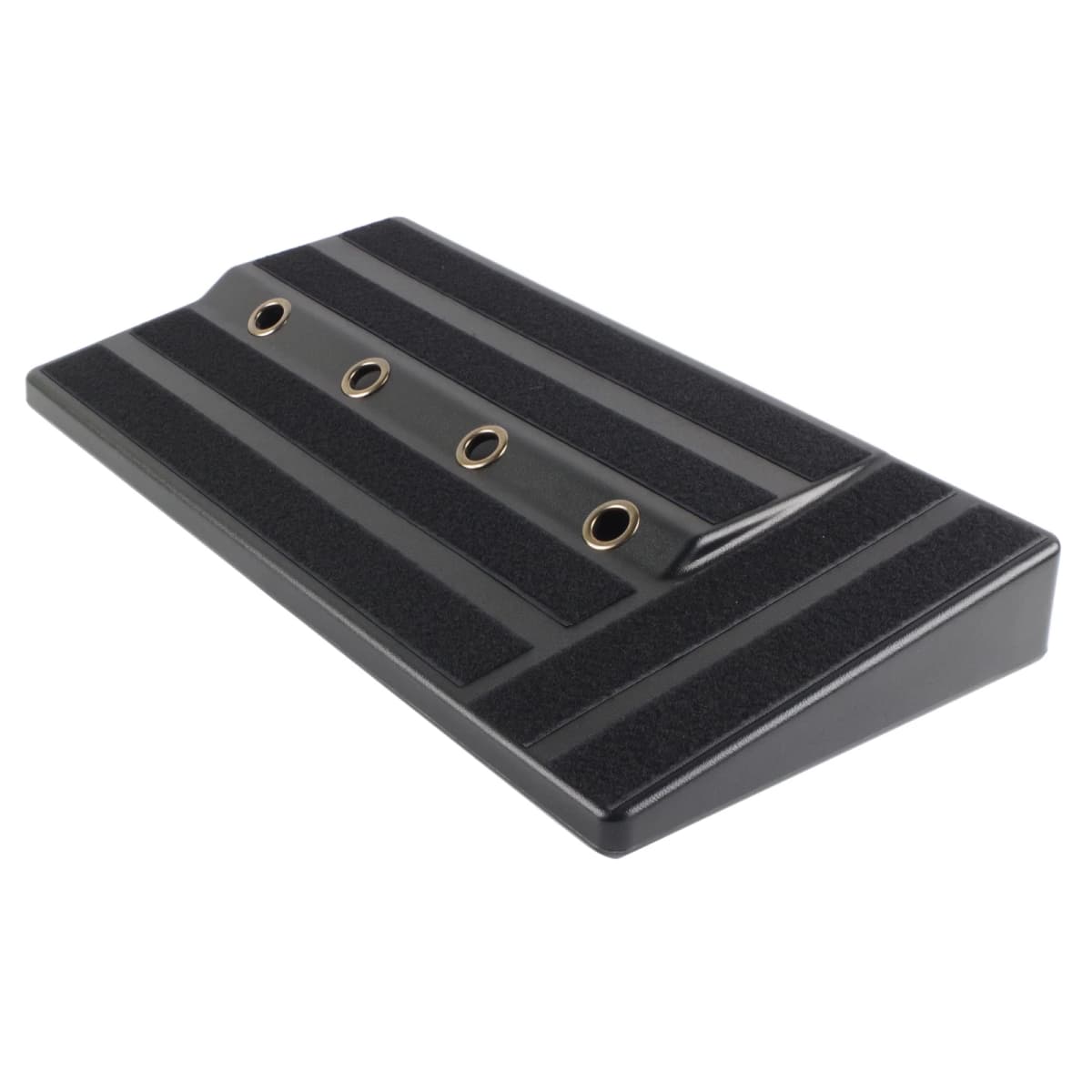 RPB-1BK Big Size Guitar Effects Pedal Board Sturdy PE Plastic Guitar Pedalboard Case with Sticking Tape Guitar Pedal Accessories