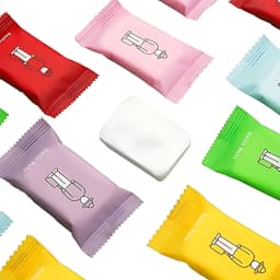 Natural Plant Fiber Disposable Face Towel, 3s Quick-Absorbing Lint-Free Multi-Use Cleansing Cloth
