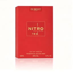 Dumont Nitro Red 3.4 Fl Oz Eau De Toilette for Men – Rich, Fruity, Woody, Floral – A Luxurious, Long-Lasting Scent