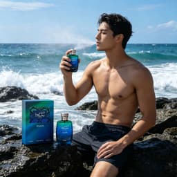 Rasasi Hawas Atlantis Men’s EDP – Fresh Aquatic Marine Aroma, 3.4 fl oz / 100 ml