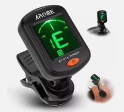 Multifunctional Tuner Rotatable Clip-On Tuner Lcd Display For Chromatic Acoustic Guitar Bass Ukulele Guitar Accessories