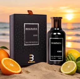 Bharara King men's perfume spray is high-end luxury, fresh and delicious oriental, mixed with fruit, amber, 3.4oz100ml