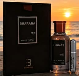 Bharara King men's perfume spray is high-end luxury, fresh and delicious oriental, mixed with fruit, amber, 3.4oz100ml