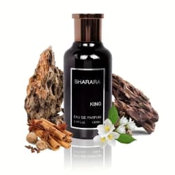 Bharara King men's perfume spray is high-end luxury, fresh and delicious oriental, mixed with fruit, amber, 3.4oz100ml
