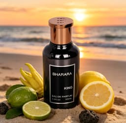 Bharara King men's perfume spray is high-end luxury, fresh and delicious oriental, mixed with fruit, amber, 3.4oz100ml