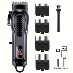 Professional Hair Clipper for Men, Electric Barber Clipper Cordless Rechargeable Hair Cutting Clippers, Men's Hair Cutting Tools