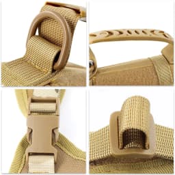 Tactical Cat Harness And Leashes For Small Dog Puppy Vest Straps with Handle Harnesses Training Adjustable Pet Accessories