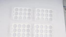 4-Tiers Cupcake Carrier, Cupcake Holder, Cupcake and Brownie Storage Container, Stacking Cupcake Storage Container Store up to 48 Cupcakes