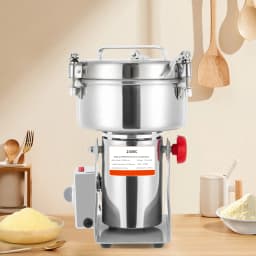 2500g Electric Grain Grinder, Mill 4500W Commercial Spice Grinder, 32000r/min High-speed Grain Spice Herb Dry Grinders, Machine 304 Stainless Steel Powder Machine