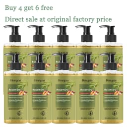 500ML Rosemary Hair Shampoo Gentle Cleaning Scalp Enhance Smoothness Strengthen Hair Root Anti-frizzing Volumizing Refreshing Natural Hair Shampoo
