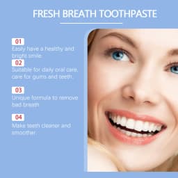 Oralhoe Mint Toothpaste Cleaning Coffee and Tea Stains Eliminate Bad Breath Promote Dental Health Glowing Refreshing Toothpaste