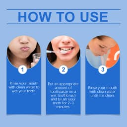 Oralhoe Mint Toothpaste Cleaning Coffee and Tea Stains Eliminate Bad Breath Promote Dental Health Glowing Refreshing Toothpaste